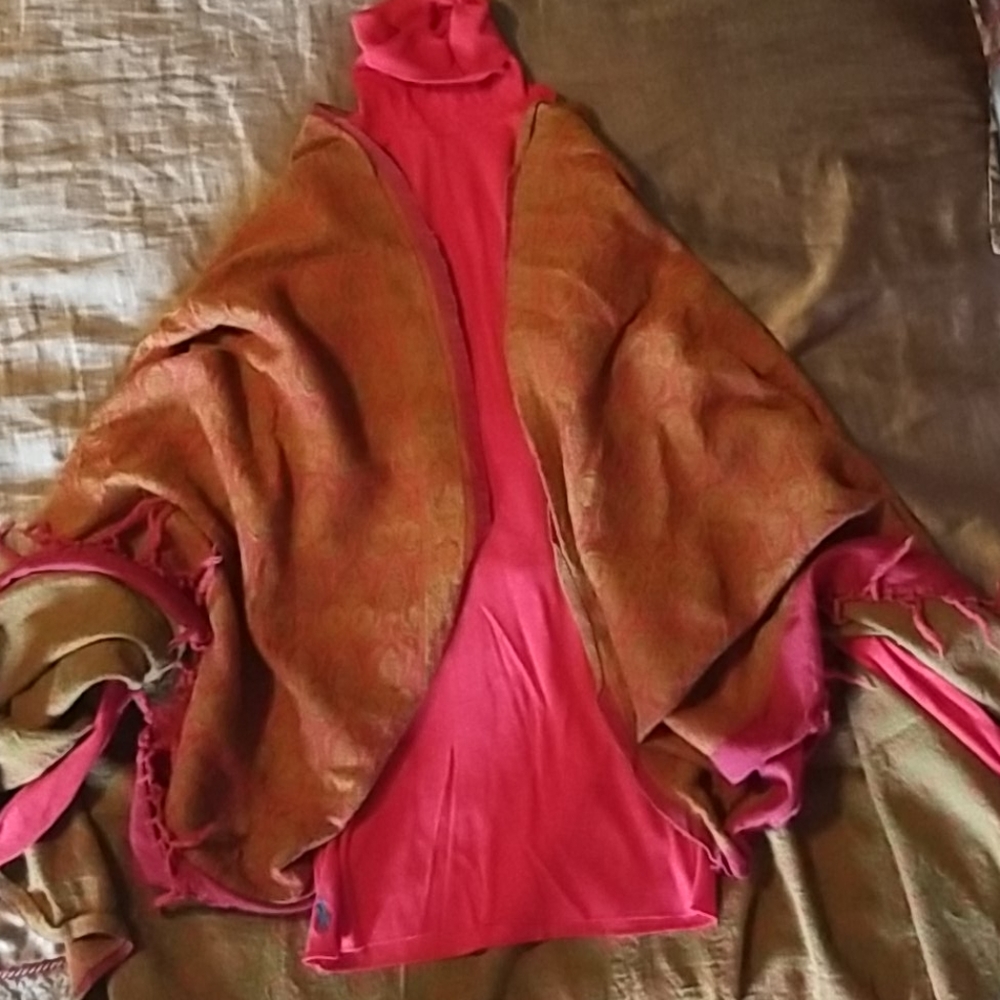 Womens Turtleneck and Wrap